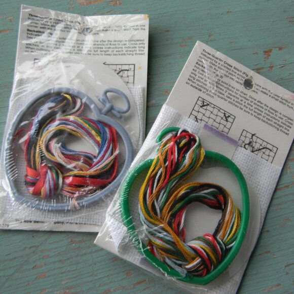 Lot of 2 New Berlin Co. Cross Stitch Christmas Ornament Kits Sealed NEW DRUMMER - Picture 4 of 4